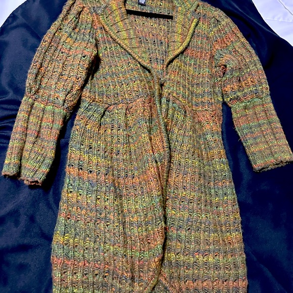 Cable Knit Cardigan Sweater - Picture 12 of 12